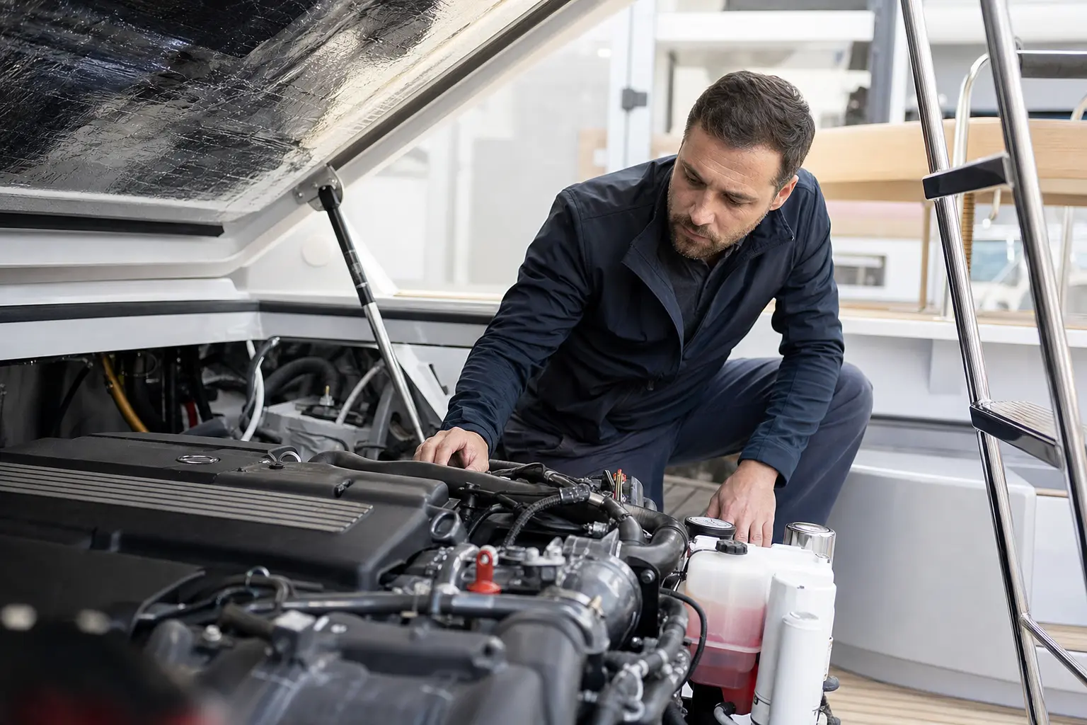 So prüfen Sie einen Yachtmotor vor dem Kauf